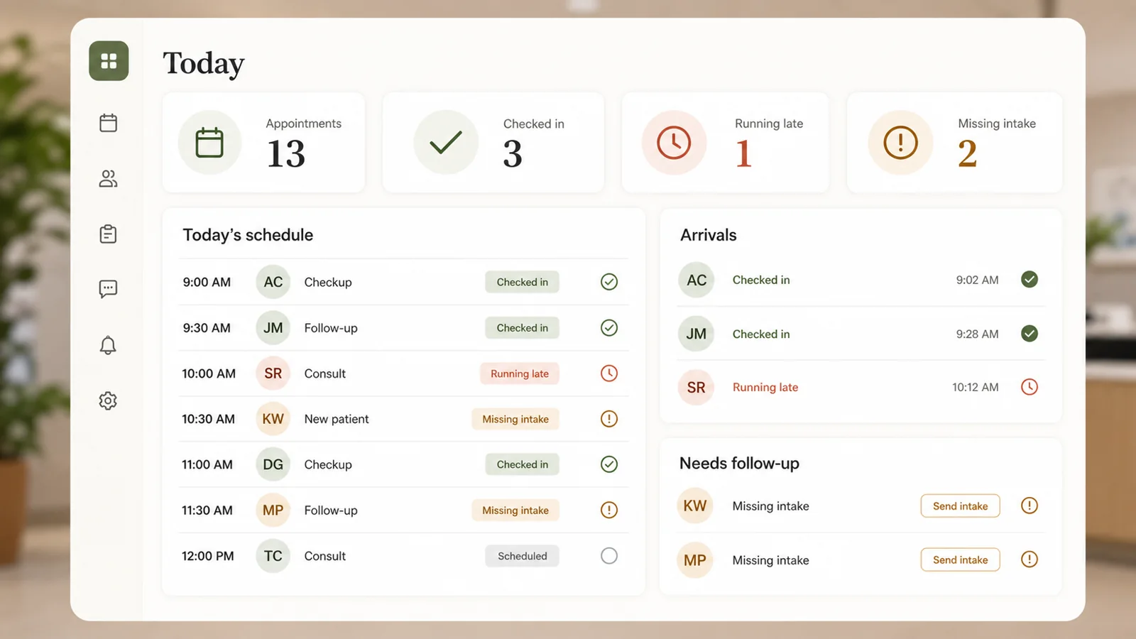Smart Today Dashboard